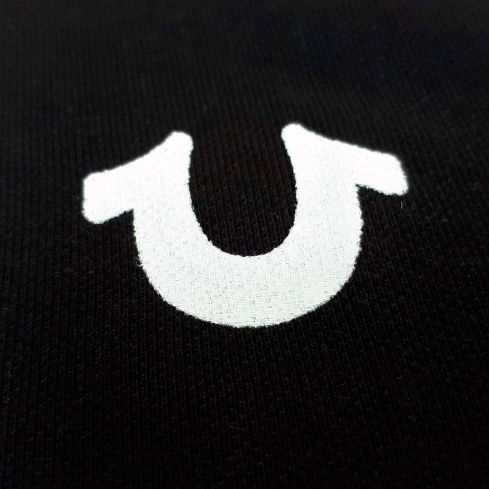 True Religion Crafted With Pride Polo Black NWT M - Picture 4 of 7